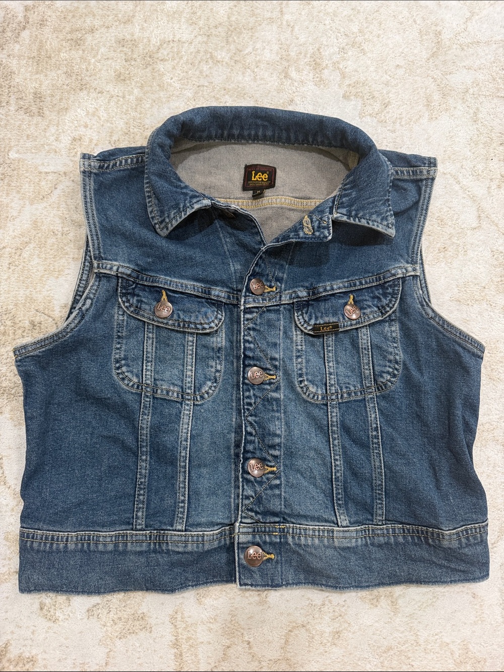 Women’s Denim Lee Vest - so cute!